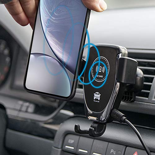 Handyhalterung Auto mit Ladefunktion/Wireless Car Charger, Handyladegerät, Handyhalterung, Kabelloses Ladegerät, Induktives Laden, für alle Smartphones mit Qi-Standard/mit Halterung an der Lüftung Handyhalterung Auto mit Ladefunktion/Wireless Car Charger, Handyladegerät, Handyhalterung, Kabelloses Ladegerät, Induktives Laden, für alle Smartphones mit Qi-Standard/mit Halterung an der Lüftung von My Home