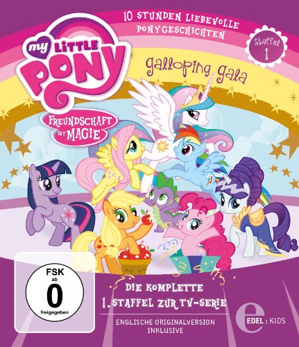 My Little Pony: Freundschaft ist Magie - Die komplette 1. Staffel [Blu-ray] von EDEL