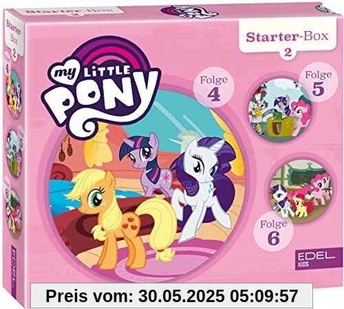 My little Pony - Starter-Box 2 (Folge 4-6) - Die Original-Hörspiele zur TV-Serie von My Little Pony