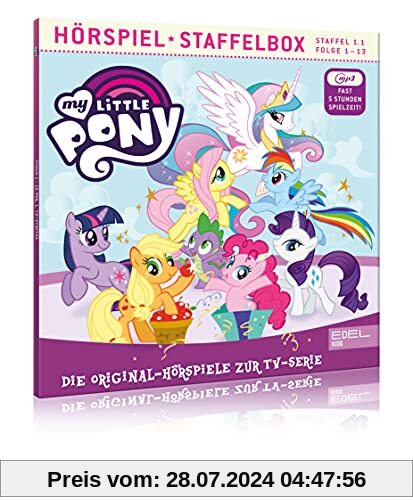 My little Pony - mp3-Staffelbox 1.1 (Folgen 1 - 13) - Die Original-Hörspiele zur TV-Serie von My Little Pony