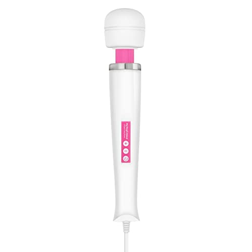 My Magic Wand Massagestab Vibrator mit Netzanschluss - Massage gerät für Muskeln und Intimbereich - Massage Zubehör für Männer und Frauen – Rosa von MyMagicWand