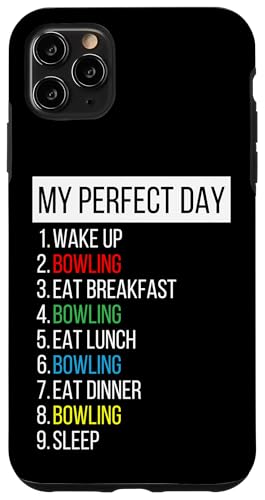 Mein perfekter Tag, Bowling Hülle für iPhone 11 Pro Max Mein perfekter Tag, Bowling Hülle für iPhone 11 Pro Max von My Perfect Day Sports RLW