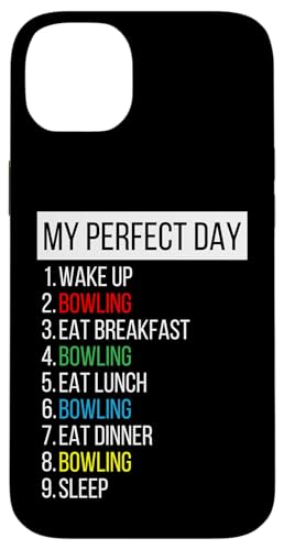 Mein perfekter Tag, Bowling Hülle für iPhone 14 Plus von My Perfect Day Sports RLW