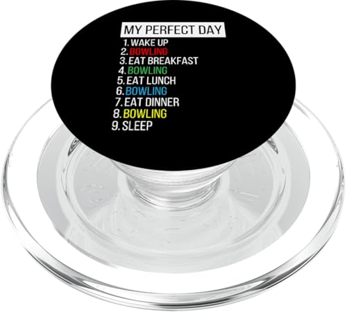 Mein perfekter Tag, Bowling PopSockets PopGrip für MagSafe Mein perfekter Tag, Bowling PopSockets PopGrip für MagSafe von My Perfect Day Sports RLW