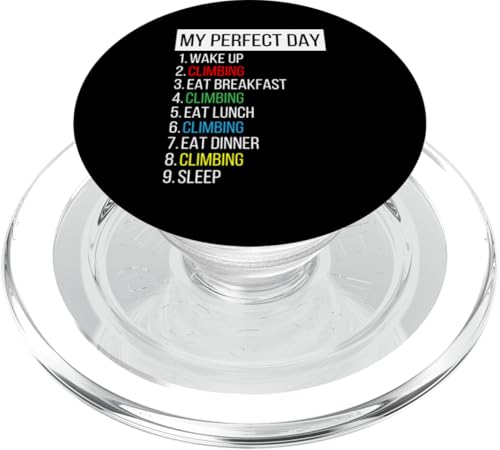 Mein perfekter Tag, Klettern PopSockets PopGrip für MagSafe Mein perfekter Tag, Klettern PopSockets PopGrip für MagSafe von My Perfect Day Sports RLW