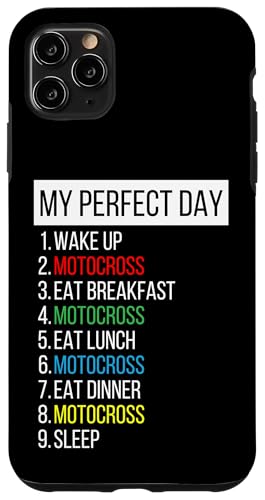 Mein perfekter Tag, Motocross Hülle für iPhone 11 Pro Max Mein perfekter Tag, Motocross Hülle für iPhone 11 Pro Max von My Perfect Day Sports RLW