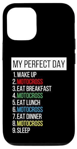 Mein perfekter Tag, Motocross Hülle für iPhone 12/12 Pro Mein perfekter Tag, Motocross Hülle für iPhone 12/12 Pro von My Perfect Day Sports RLW