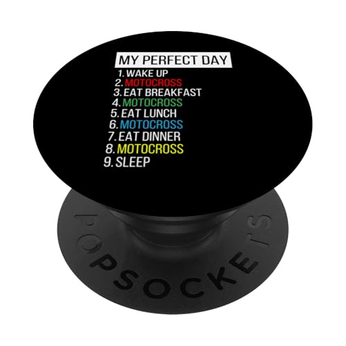 Mein perfekter Tag, Motocross PopSockets Klebender PopGrip Mein perfekter Tag, Motocross PopSockets Klebender PopGrip von My Perfect Day Sports RLW