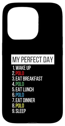 Mein perfekter Tag, Polo Hülle für iPhone 15 Pro Mein perfekter Tag, Polo Hülle für iPhone 15 Pro von My Perfect Day Sports RLW