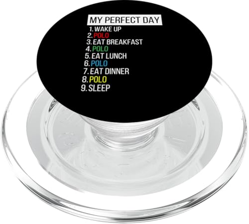 Mein perfekter Tag, Polo PopSockets PopGrip für MagSafe Mein perfekter Tag, Polo PopSockets PopGrip für MagSafe von My Perfect Day Sports RLW