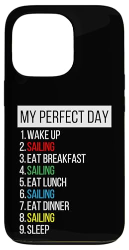 Mein perfekter Tag, Segeln Hülle für iPhone 13 Pro Mein perfekter Tag, Segeln Hülle für iPhone 13 Pro von My Perfect Day Sports RLW