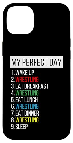 Mein perfekter Tag, Wrestling Hülle für iPhone 14 Plus Mein perfekter Tag, Wrestling Hülle für iPhone 14 Plus von My Perfect Day Sports RLW