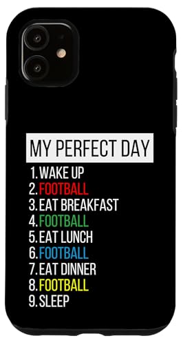 My Perfect Day, Fußball Hülle für iPhone 11 My Perfect Day, Fußball Hülle für iPhone 11 von My Perfect Day Sports RLW