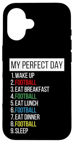 My Perfect Day, Fußball Hülle für iPhone 16 My Perfect Day, Fußball Hülle für iPhone 16 von My Perfect Day Sports RLW