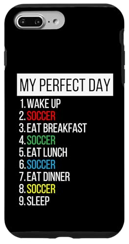 My Perfect Day, Fußball Hülle für iPhone 7 Plus/8 Plus My Perfect Day, Fußball Hülle für iPhone 7 Plus/8 Plus von My Perfect Day Sports RLW