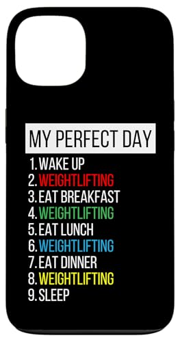 My Perfect Day, Gewichtheben Hülle für iPhone 13 My Perfect Day, Gewichtheben Hülle für iPhone 13 von My Perfect Day Sports RLW