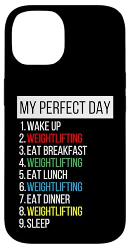 My Perfect Day, Gewichtheben Hülle für iPhone 14 My Perfect Day, Gewichtheben Hülle für iPhone 14 von My Perfect Day Sports RLW