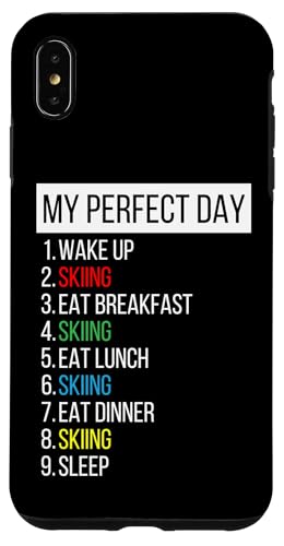 My Perfect Day, Skifahren Hülle für iPhone XS Max My Perfect Day, Skifahren Hülle für iPhone XS Max von My Perfect Day Sports RLW