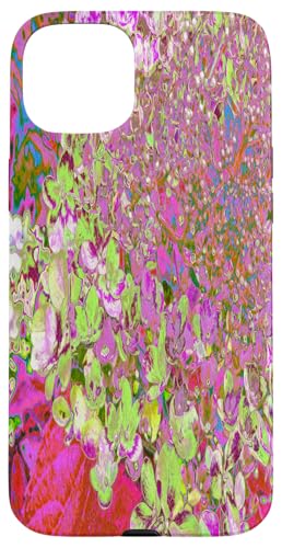 Elegante, abstrakte Hortensienblüte, Grün und Rosa Hülle für iPhone 15 Plus Elegante, abstrakte Hortensienblüte, Grün und Rosa Hülle für iPhone 15 Plus von My Rubio Garden
