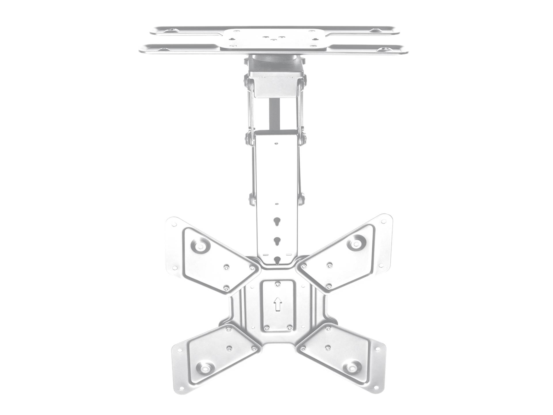 Motorisierter & klappbarer TV Deckenhalter für Bildschirme 23" - 65", weiß - MyWall® [HL 48 MW] von My Wall
