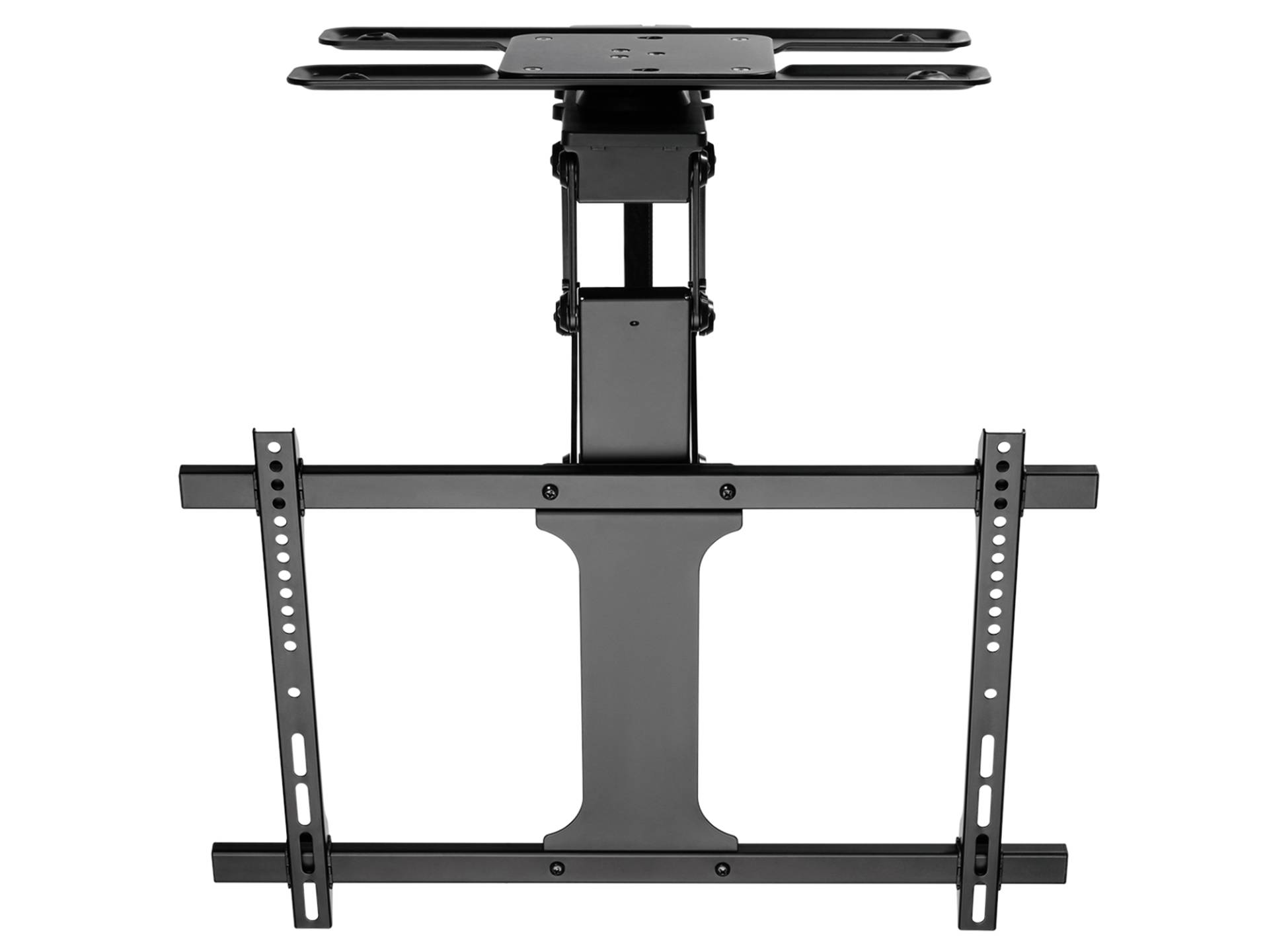 Motorisierter & klappbarer TV Deckenhalter für Bildschirme 32" - 75", schwarz - MyWall® [HP 49 M] von My Wall