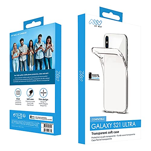 Coque Souple TRANSPARENTE Samsung Galaxy S21 Ultra von My Way