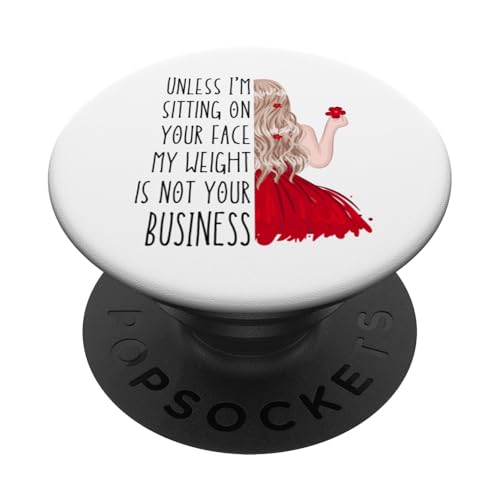 Wenn ich nicht auf deinem Gesicht sitze, geht dich mein Gewicht nichts an PopSockets Klebender PopGrip Wenn ich nicht auf deinem Gesicht sitze, geht dich mein Gewicht nichts an PopSockets Klebender PopGrip von My body size or shape is not your business beach