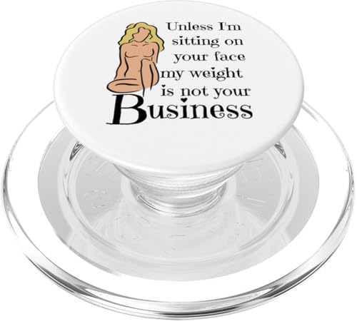 Wenn ich nicht auf deinem Gesicht sitze, geht dich mein Gewicht nichts an PopSockets PopGrip für MagSafe Wenn ich nicht auf deinem Gesicht sitze, geht dich mein Gewicht nichts an PopSockets PopGrip für MagSafe von My body size or shape is not your business beach