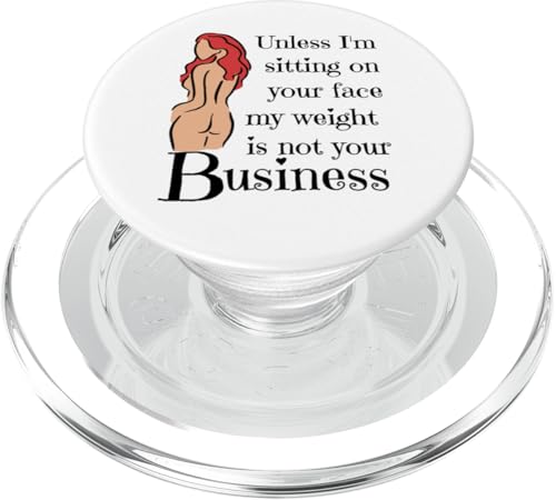 Wenn ich nicht auf deinem Gesicht sitze, geht dich mein Gewicht nichts an PopSockets PopGrip für MagSafe Wenn ich nicht auf deinem Gesicht sitze, geht dich mein Gewicht nichts an PopSockets PopGrip für MagSafe von My body size or shape is not your business beach