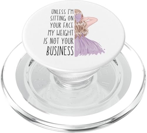 Wenn ich nicht auf deinem Gesicht sitze, geht dich mein Gewicht nichts an PopSockets PopGrip für MagSafe Wenn ich nicht auf deinem Gesicht sitze, geht dich mein Gewicht nichts an PopSockets PopGrip für MagSafe von My body size or shape is not your business beach