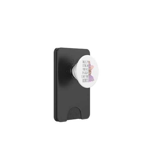 Wenn ich nicht auf deinem Gesicht sitze, geht dich mein Gewicht nichts an PopSockets PopWallet für MagSafe Wenn ich nicht auf deinem Gesicht sitze, geht dich mein Gewicht nichts an PopSockets PopWallet für MagSafe von My body size or shape is not your business beach