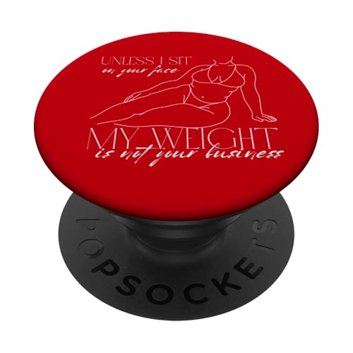 Wenn ich nicht auf deinem Gesicht sitze, ist mein Gewicht nicht dein Geschäftsspaß PopSockets Klebender PopGrip Wenn ich nicht auf deinem Gesicht sitze, ist mein Gewicht nicht dein Geschäftsspaß PopSockets Klebender PopGrip von My body size or shape is not your business beach