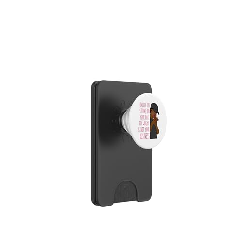 Wenn ich nicht auf deinem Gesicht sitze, ist mein Gewicht nicht dein Geschäftsspaß PopSockets PopWallet für MagSafe Wenn ich nicht auf deinem Gesicht sitze, ist mein Gewicht nicht dein Geschäftsspaß PopSockets PopWallet für MagSafe von My body size or shape is not your business beach