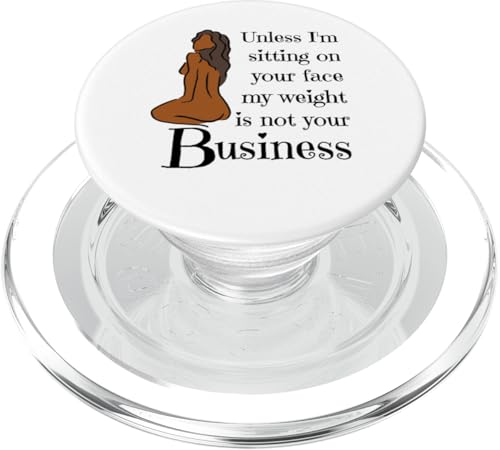 Wenn ich nicht auf deinem Gesicht sitze, ist mein Gewicht nicht dein Melanin Black PopSockets PopGrip für MagSafe Wenn ich nicht auf deinem Gesicht sitze, ist mein Gewicht nicht dein Melanin Black PopSockets PopGrip für MagSafe von My body size or shape is not your business beach