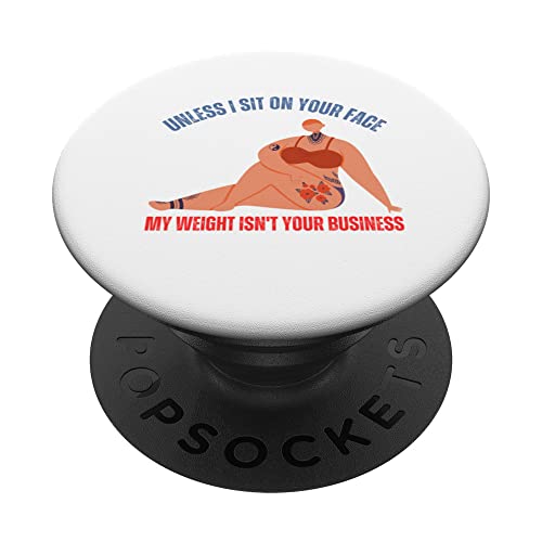 Wenn ich nicht auf deinem Gesicht sitze, ist mein Gewicht nicht deine Angelegenheit. Schwimmen PopSockets Klebender PopGrip Wenn ich nicht auf deinem Gesicht sitze, ist mein Gewicht nicht deine Angelegenheit. Schwimmen PopSockets Klebender PopGrip von My body size or shape is not your business beach