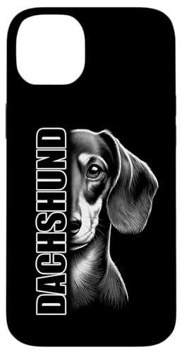 Cooles Dackel Design mit schickem Text auf Brust Hülle für iPhone 14 Plus von MyAnimal - Your Favourite Animal Wear