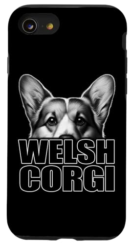 Elegantes Welsh Corgi Design mit stylishem Text Hülle für iPhone SE (2020) / 7 / 8 von MyAnimal - Your Favourite Animal Wear