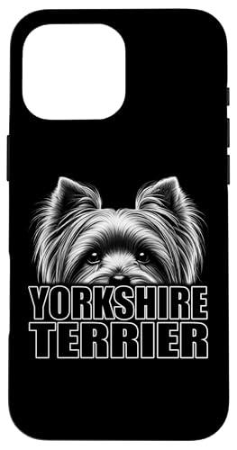 Elegantes Yorkshire Terrier Design mit Text auf Brust Hülle für iPhone 16 Pro Max Elegantes Yorkshire Terrier Design mit Text auf Brust Hülle für iPhone 16 Pro Max von MyAnimal - Your Favourite Animal Wear