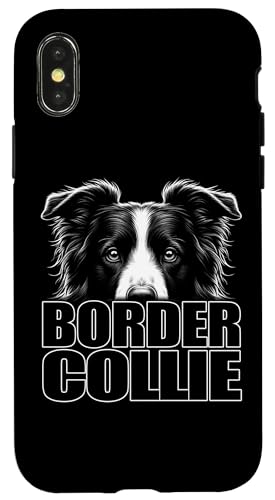 Modisches Border Collie Design mit stylishem Text Hülle für iPhone X/XS Modisches Border Collie Design mit stylishem Text Hülle für iPhone X/XS von MyAnimal - Your Favourite Animal Wear