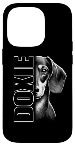 Modisches Dackel Design mit coolem Text Hülle für iPhone 14 Pro Modisches Dackel Design mit coolem Text Hülle für iPhone 14 Pro von MyAnimal - Your Favourite Animal Wear
