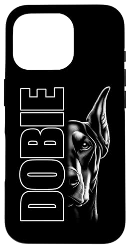 Modisches Dobermann Design mit stylishem Text Hülle für iPhone 16 Pro Modisches Dobermann Design mit stylishem Text Hülle für iPhone 16 Pro von MyAnimal - Your Favourite Animal Wear