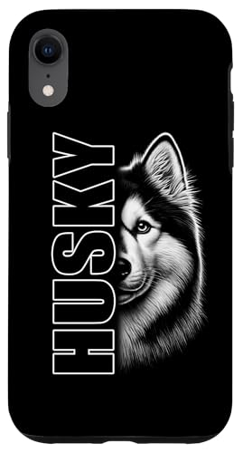 Modisches Husky Design mit stylishem Text Hülle für iPhone XR Modisches Husky Design mit stylishem Text Hülle für iPhone XR von MyAnimal - Your Favourite Animal Wear