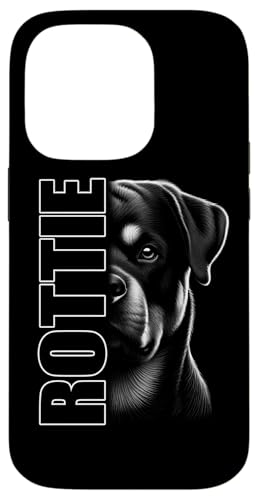 Modisches Rottweiler Design mit stylishem "Rottie" Text Hülle für iPhone 14 Pro Modisches Rottweiler Design mit stylishem "Rottie" Text Hülle für iPhone 14 Pro von MyAnimal - Your Favourite Animal Wear