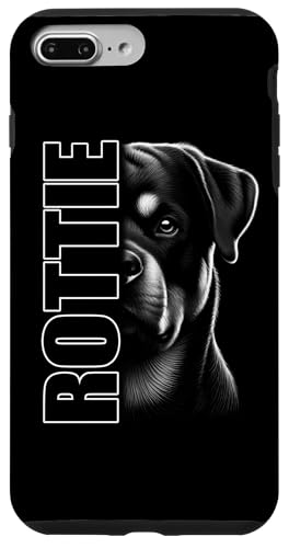 Modisches Rottweiler Design mit stylishem "Rottie" Text Hülle für iPhone 7 Plus/8 Plus Modisches Rottweiler Design mit stylishem "Rottie" Text Hülle für iPhone 7 Plus/8 Plus von MyAnimal - Your Favourite Animal Wear