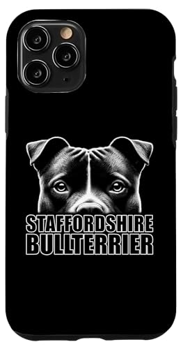 Modisches Staffordshire Bullterrier Design auf Brust Hülle für iPhone 11 Pro Modisches Staffordshire Bullterrier Design auf Brust Hülle für iPhone 11 Pro von MyAnimal - Your Favourite Animal Wear