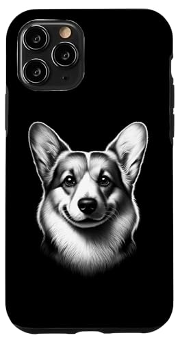 Realistisches Corgi-Kopf-Porträt im Zeichenstil auf Brust Hülle für iPhone 11 Pro Realistisches Corgi-Kopf-Porträt im Zeichenstil auf Brust Hülle für iPhone 11 Pro von MyAnimal - Your Favourite Animal Wear