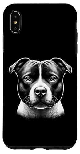 Realistisches Staffordshire Bullterrier Porträt auf Brust Hülle für iPhone XS Max Realistisches Staffordshire Bullterrier Porträt auf Brust Hülle für iPhone XS Max von MyAnimal - Your Favourite Animal Wear