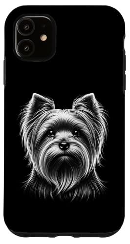 Realistisches Yorkshire Terrier Kopf-Porträt im Zeichenstil Hülle für iPhone 11 Realistisches Yorkshire Terrier Kopf-Porträt im Zeichenstil Hülle für iPhone 11 von MyAnimal - Your Favourite Animal Wear