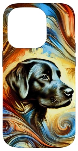 Süßer Labrador als buntes Kunstwerk Hülle für iPhone 14 Pro von MyAnimal - Your Favourite Animal Wear
