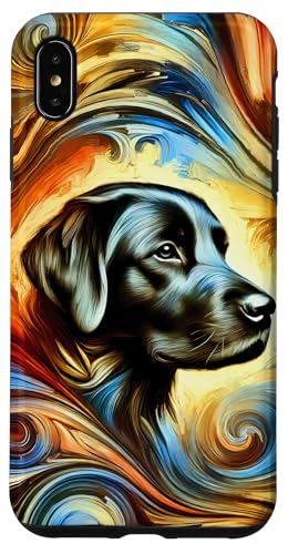 Süßer Labrador als buntes Kunstwerk Hülle für iPhone XS Max von MyAnimal - Your Favourite Animal Wear